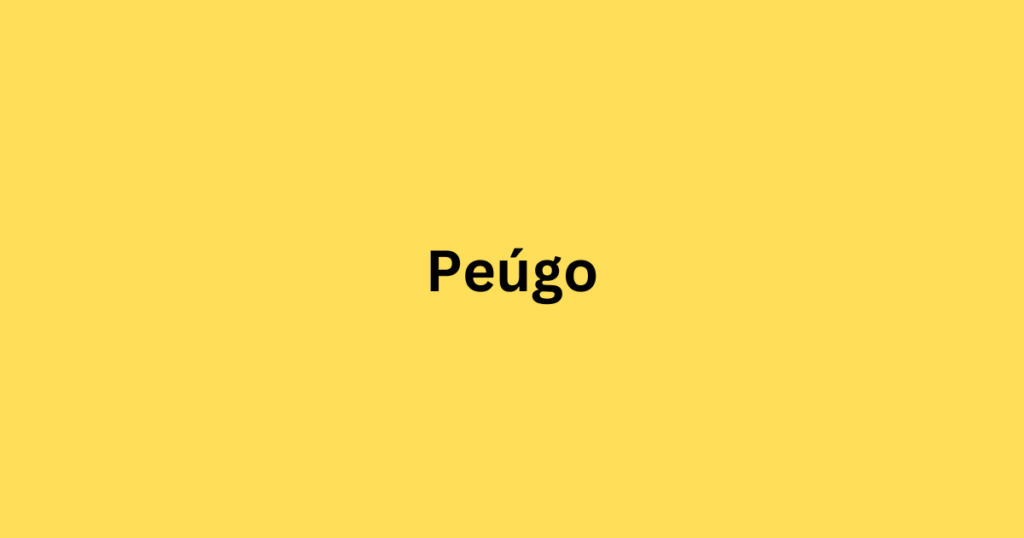 Peúgo in Modern Times - Its Role in Cuisine and Culinary Trends!